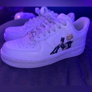 custom deathnote nike air force 1s